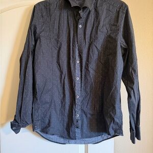 7 Diamonds Charcoal Button-Down Shirt